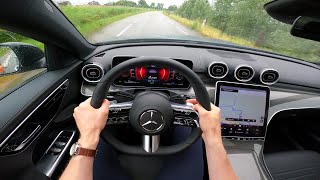 2022 Mercedes C Class 204hp  POV Test Drive [upl. by Reiser430]