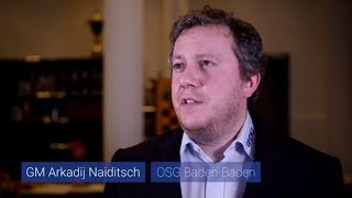 Arkadij Naiditsch wins   Chess Interview  Schachbundesliga 2017 2018 [upl. by Igic]