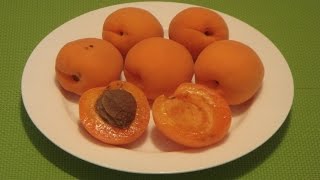 Apricot Fruit How to Eat Apricots new version [upl. by Enirtak]