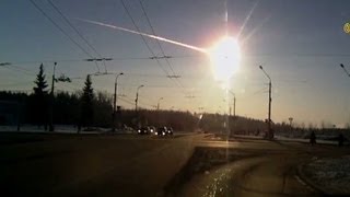 Videos capture exploding meteor in sky [upl. by Pancho283]