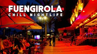 Fuengirola Nightlife Evening Walk May 2021 Costa del Sol  Málaga Spain 4K 60fps [upl. by Ainesej]