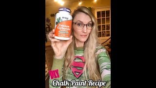 DIY Chalk Paint Recipe [upl. by Darahs]