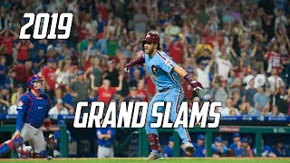 MLB  Grand Slams of 2019 [upl. by Yerkovich]