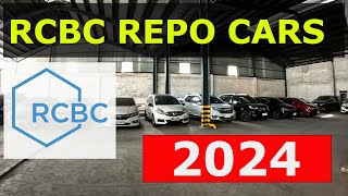 RCBC Repo Cars Repossessed Cars 2024  RCBC Las Piñas Warehouse [upl. by Akeihsal724]