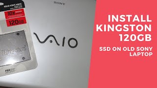 How to Install SSD on Sony VAIO Laptop [upl. by Jacquenette]