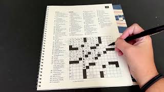 ASMR NYTimes Crossword whisper [upl. by Lusa]