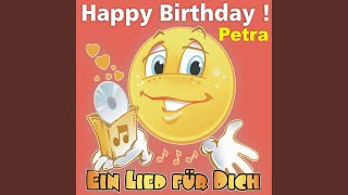 Happy Birthday  Das Schlager Geburtstagslied für Petra [upl. by Naghem]