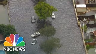 Aerial Footage Shows Massive Floods In Florida From Tropical Storm Eta  NBC News NOW [upl. by Griffiths999]