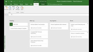 Scrum in Microsoft Project [upl. by Deana]