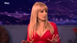 melissa rauch Conan [upl. by Etterraj]