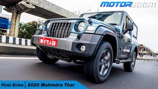 2020 Mahindra Thar Review  Worth The Hype  MotorBeam [upl. by Chloris]