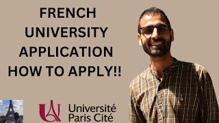 French Applications Tutorial  Foreign Students  20222023 [upl. by Naicul]