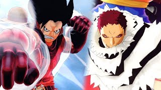 One Piece World Seeker  Snake Man Luffy vs Katakuri Boss Battle Gameplay [upl. by Aicenav763]