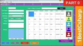 VBNET  Student Information System Project In VBNet And MySQL Database With Source Code Part 0 [upl. by Amled246]