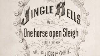 JINGLE BELLS Original 1857 Lyrics amp Chorus Tom Roush [upl. by Longfellow]