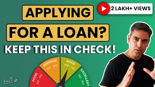 CreditCIBIL Score explained in Hindi  Applying for a loan  Ankur Warikoo [upl. by Aun692]