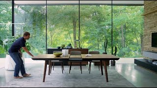 Modern Extendable Dining Table [upl. by Joette452]