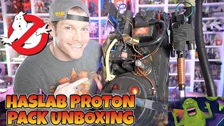 Haslab Ghostbusters Proton Pack Unboxing [upl. by Ahselet233]