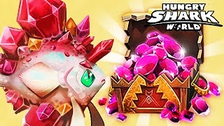 Hungry Shark World  How To Get A LOT of Gems CRAZY FAST [upl. by Dorree]