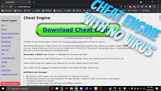 How to Download Cheat Engine WITHOUT Viruses 2022  Cheat Engine Tutorial Series Part 1 [upl. by Grantland]