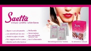 Salviette LEVASMALTO Saetta  Senza Acetone [upl. by Eener]