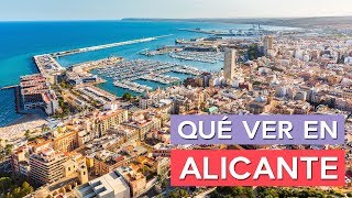 Qué ver en Alicante 🇪🇸  10 Lugares imprescindibles [upl. by Nyraf984]