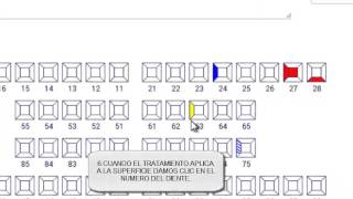 Crear un odontograma  software odontológico nasariodent [upl. by Adnerol]