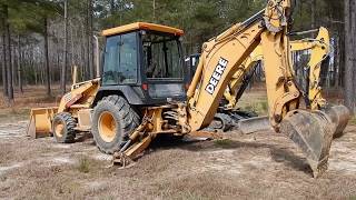 Backhoe VS Excavator Control Patterns [upl. by Meibers189]