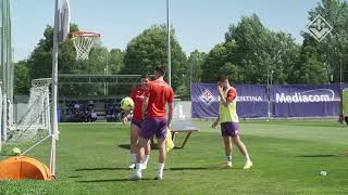 Allenamento 5 maggio verso Napoli vs Fiorentina [upl. by Notnerb]