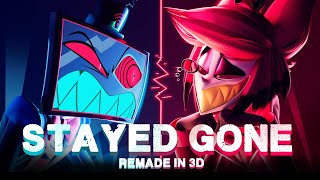 HazbinHotelBLENDER Stayed Gone  3D Animation [upl. by Rocky]