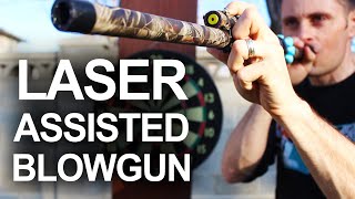 How To Make A Laser Assisted Blowgun [upl. by Andres]