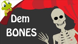 Dem Bones Skeleton Dance Dry Dancing Bones  Popular Nursery Rhyme [upl. by Glenna987]