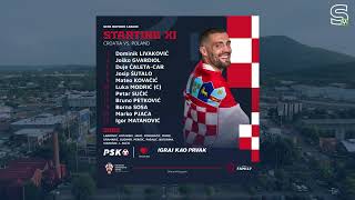 Croatia 10 Poland  UEFA Nations League 202425 [upl. by Atirihs388]