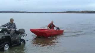 tetraPOD ATV Trailer Boat [upl. by Placeeda488]