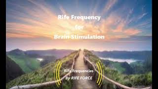 Brain Stimulate  Clear Thinking  Rife Frequency [upl. by Airamana660]