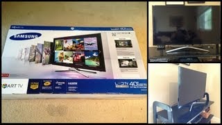 Unboxing Samsung Smart TV F5500 de 40quot  Primeras impresiones [upl. by Koball]