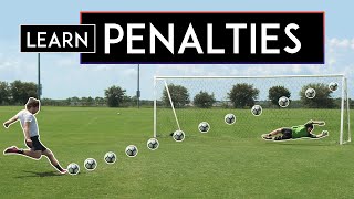 5 BEST WAYS to SCORE PENALTY KICKS [upl. by Atirehc]