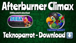 AfterBurner Climax  Teknoparrot  Sega Lindbergh Download in Description [upl. by Fazeli]