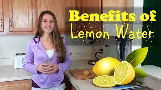 Lemon Water Benefits  How to Make Lemon Water [upl. by Rosel]