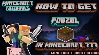 How to get Podzol in Minecraft [upl. by Navi]