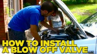 How To Install a Blow Off Valve DIY [upl. by Shaya762]