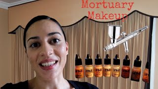 Dinair Airbrush Kit Mortuary Makeup [upl. by Largent224]