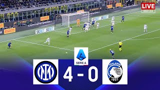 Inter vs Atalanta  Barella Thuram  202425 Serie A Full Match [upl. by Mouldon90]