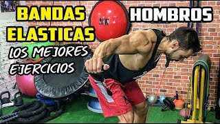 🔴 Mejores Ejercicios BANDAS ELASTICAS HOMBROS  MALAGAENTRENA [upl. by Jaine]