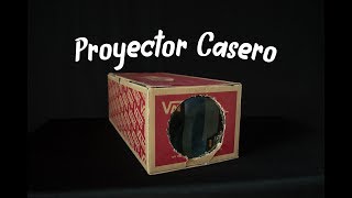 Cómo hacer un proyector casero 📽 [upl. by Nilatak]