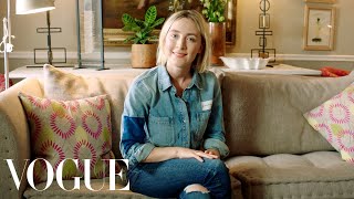 73 Questions With Saoirse Ronan  Vogue [upl. by Yecnuahc728]