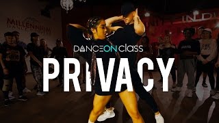 Chris Brown  Privacy  Phil Wright Choreography  DanceOn Class [upl. by Yaner]