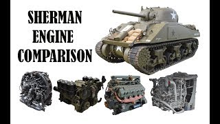 Sherman engine comparison [upl. by Caldwell318]