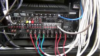 How to connect a surround sound receiver  Part 4 [upl. by Hollerman]