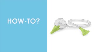 Howto use a nasal aspirator  Nosiboo Eco  EN [upl. by Nele]